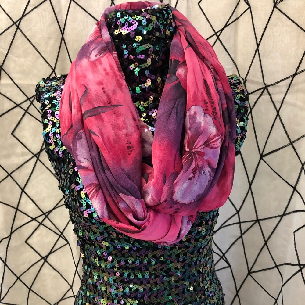 Womens Infinity Wrap Around Scarf